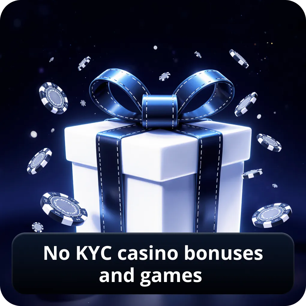 No KYC casino bonuses and games